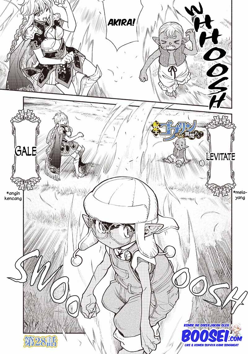 Tensei Goblin da kedo Shitsumon aru? Chapter 28 Bahasa Indonesia